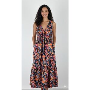French Connection Vibrant Floral Maxi Dress